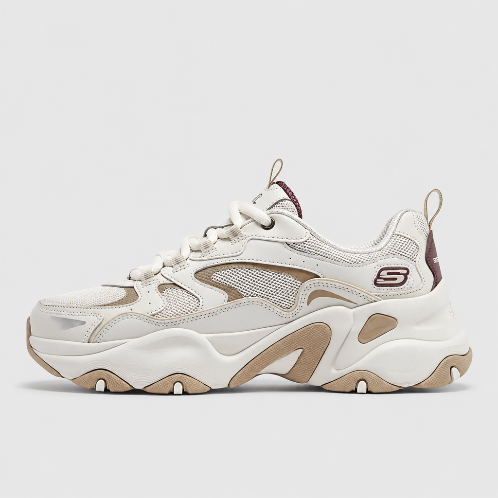 D'LITES 5.0-UPGRADED WHITE/BROWN