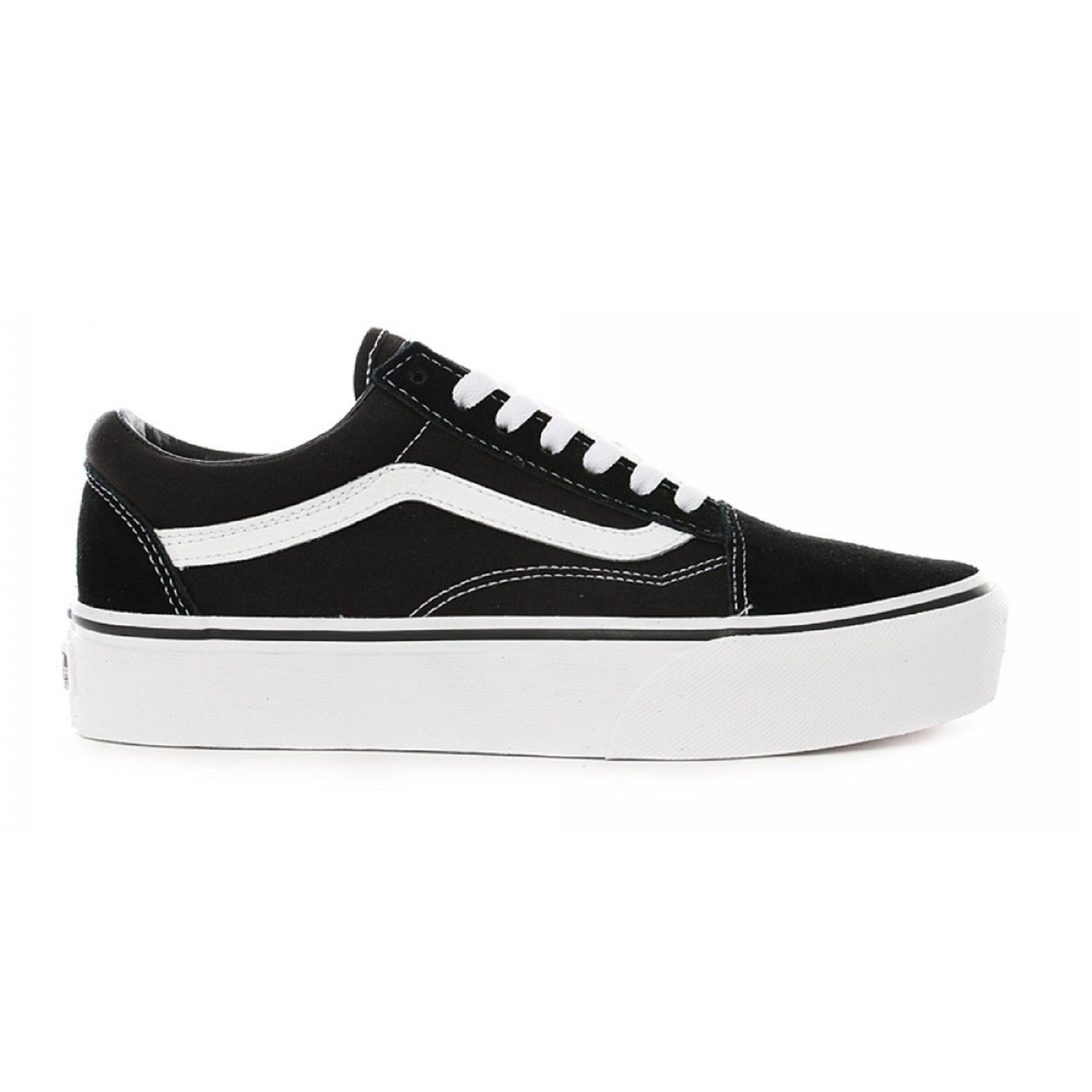 VANS UA OLD SKOOL PLATFORM – BLACK/WHITE