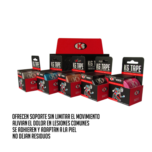 CINTA KINESIOLOGICA GRAY