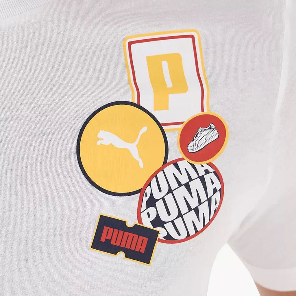 PUMA GRAPHICS ICON TEE / SL WHITE HOMBRE