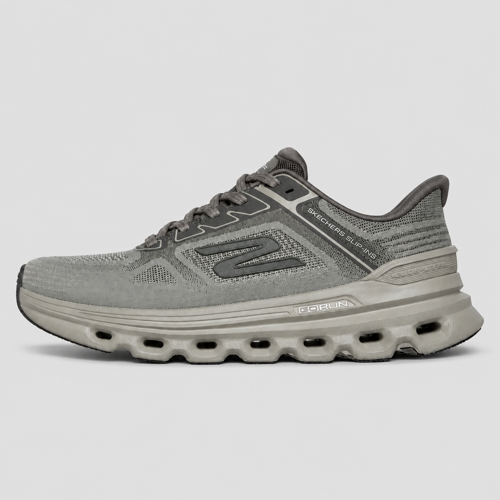 GO RUN GLIDE-STEP ARCH FIT GREEN