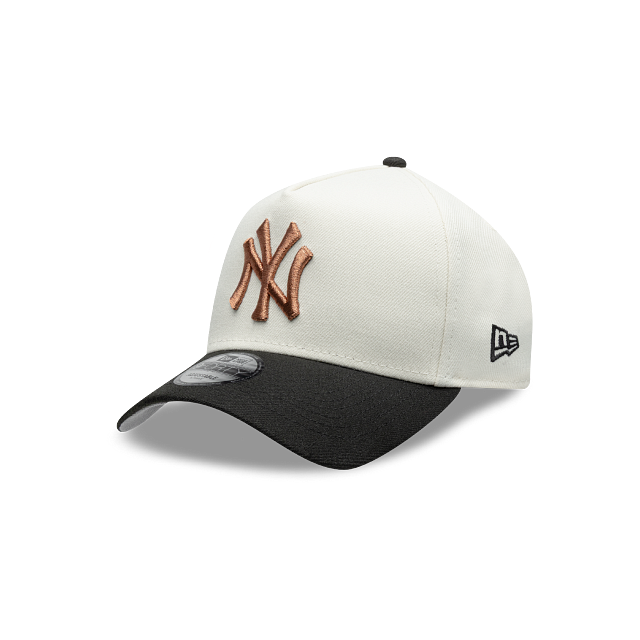 NEW YORK YANKEES BEIGE/BLK/GOLD UNISEX