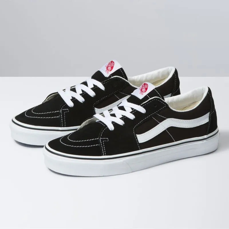 VANS SK8-LOW BLACK/TRUE WHITE