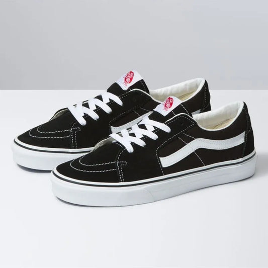 VANS SK8-LOW BLACK/TRUE WHITE