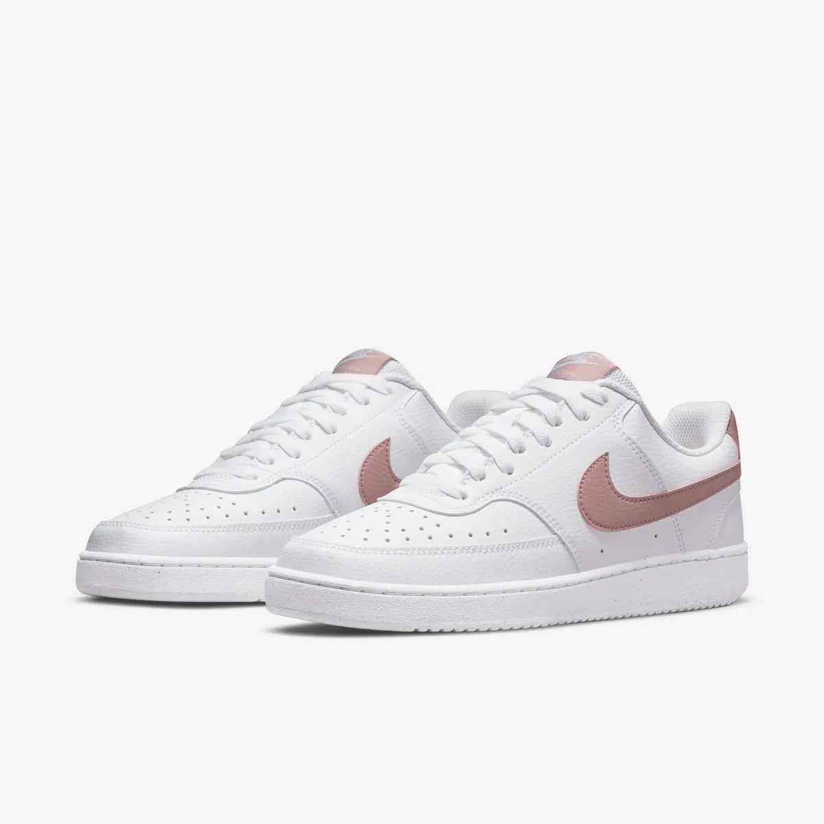 NIKE COURT VISION LO WHT/PINK DH3158-102 # 10