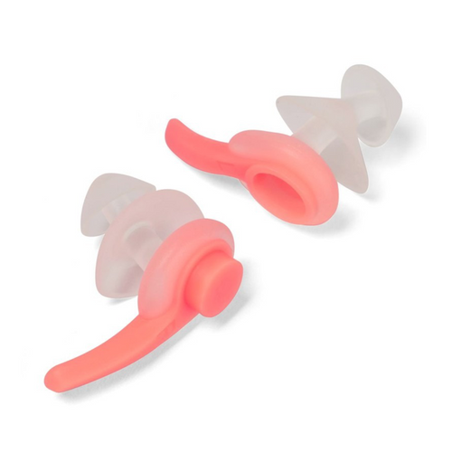 SPEEDO BIOFUSE EARPLUG - CLEAR/FLURO TANGERINE