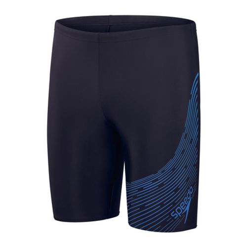 MEN'S SPEEDO MEDLEY LOGO AQUASHORT - NAVY