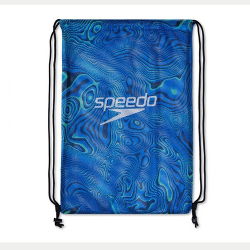 PRINTED MESH BAG BLUE 1281315985