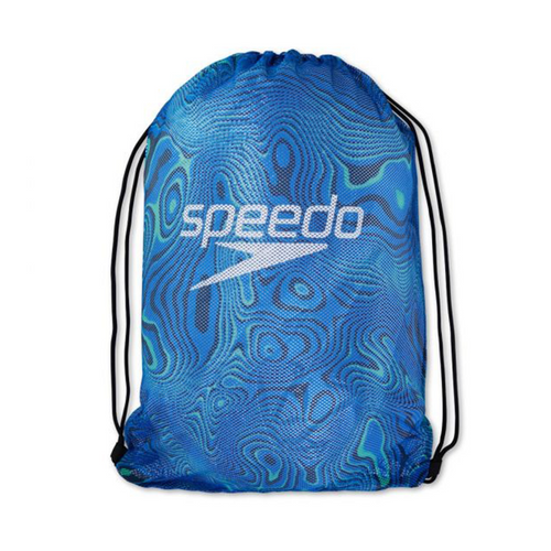 PRINTED MESH BAG BLUE 1281315985