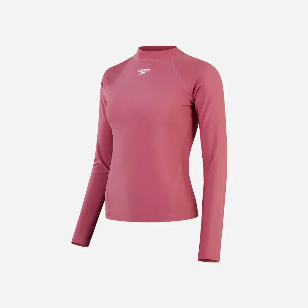 PLAYERA MANGA LARGA HOT MAUVE