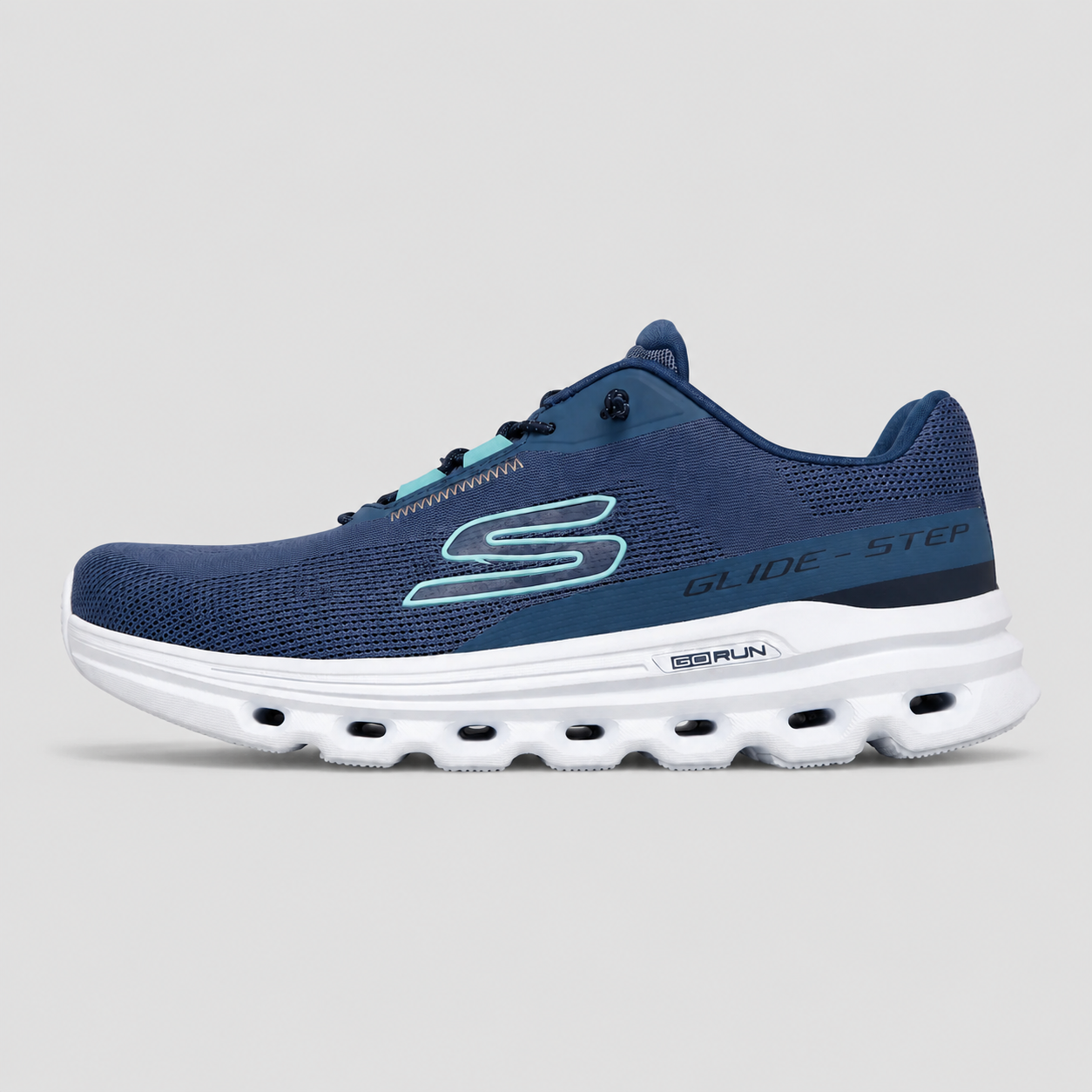GO RUN GLIDE-STEP ARCH FIT NAVY