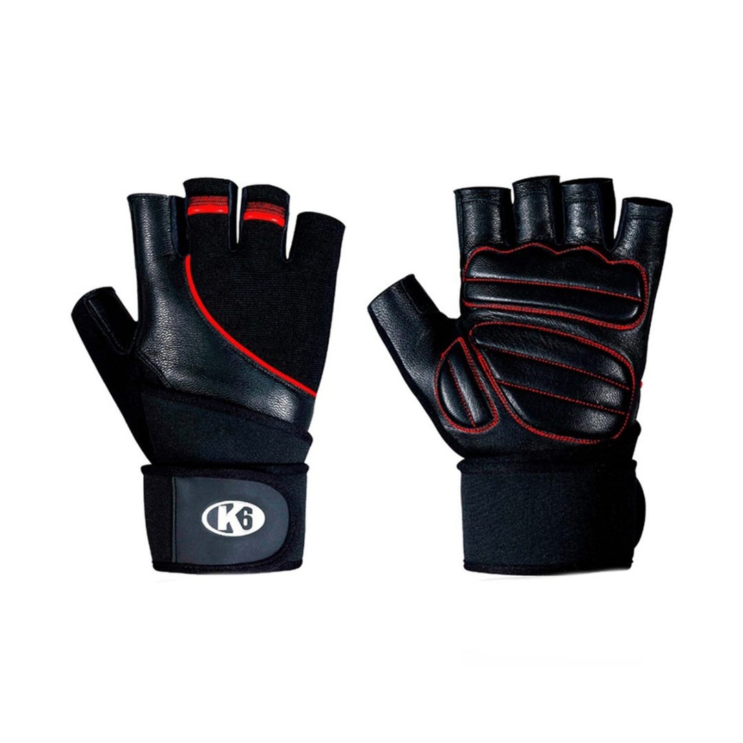 GUANTES DOBLE K6 BLACK