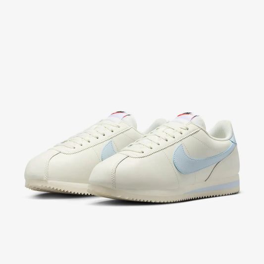 NIKE CORTEZ LTR SAIL/BLUE TINT