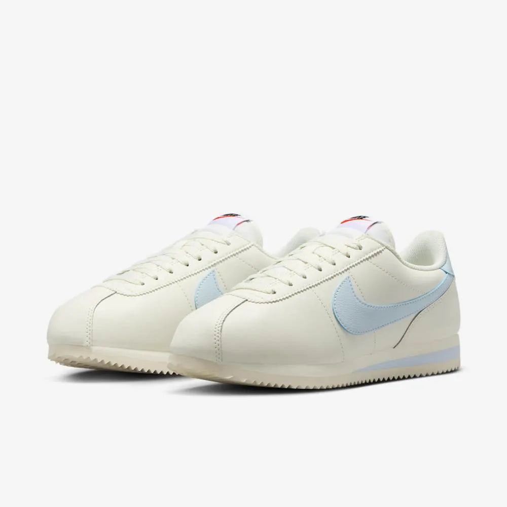 NIKE CORTEZ LTR SAIL/BLUE TINT