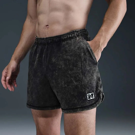M NK DF HERITAGE SHORT WASH BLACK