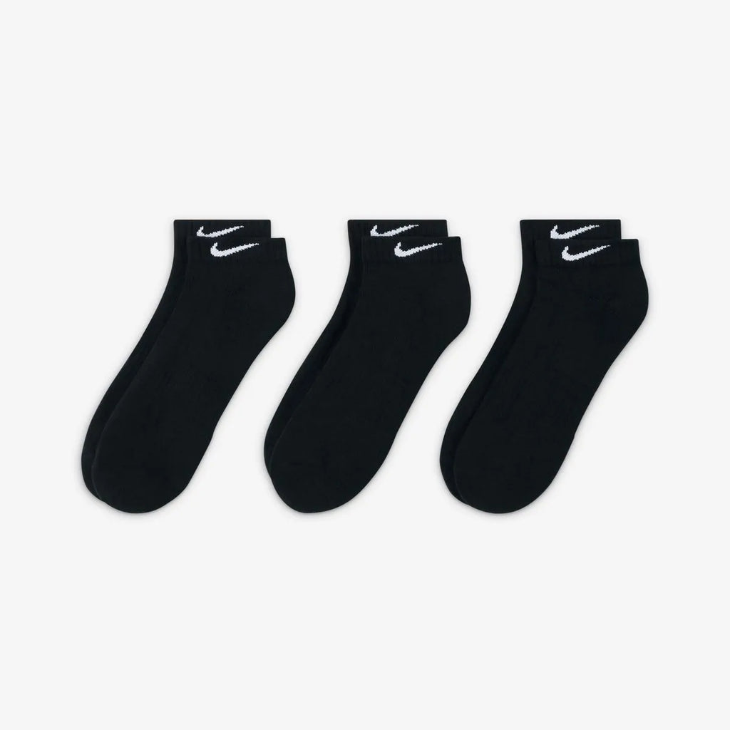 EVERYDAY CUSH LOW 3PR BLK/WHT SX7670-010 # L