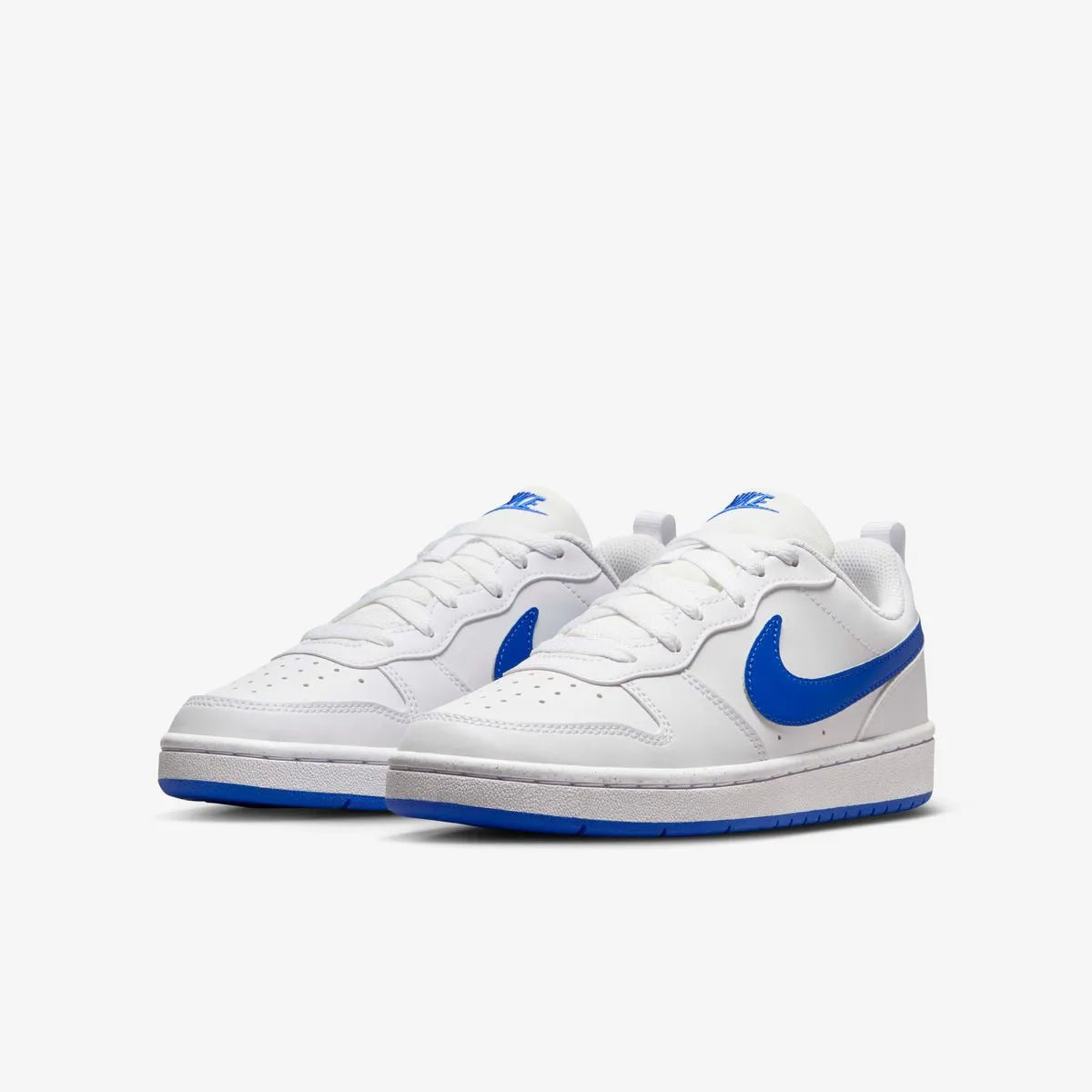 NIKE COURT BOROUGH LOW RECRAFT (GS) – WHITE/HYPER ROYAL