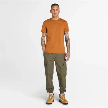 SHORT SLEEVE TEE BROWN