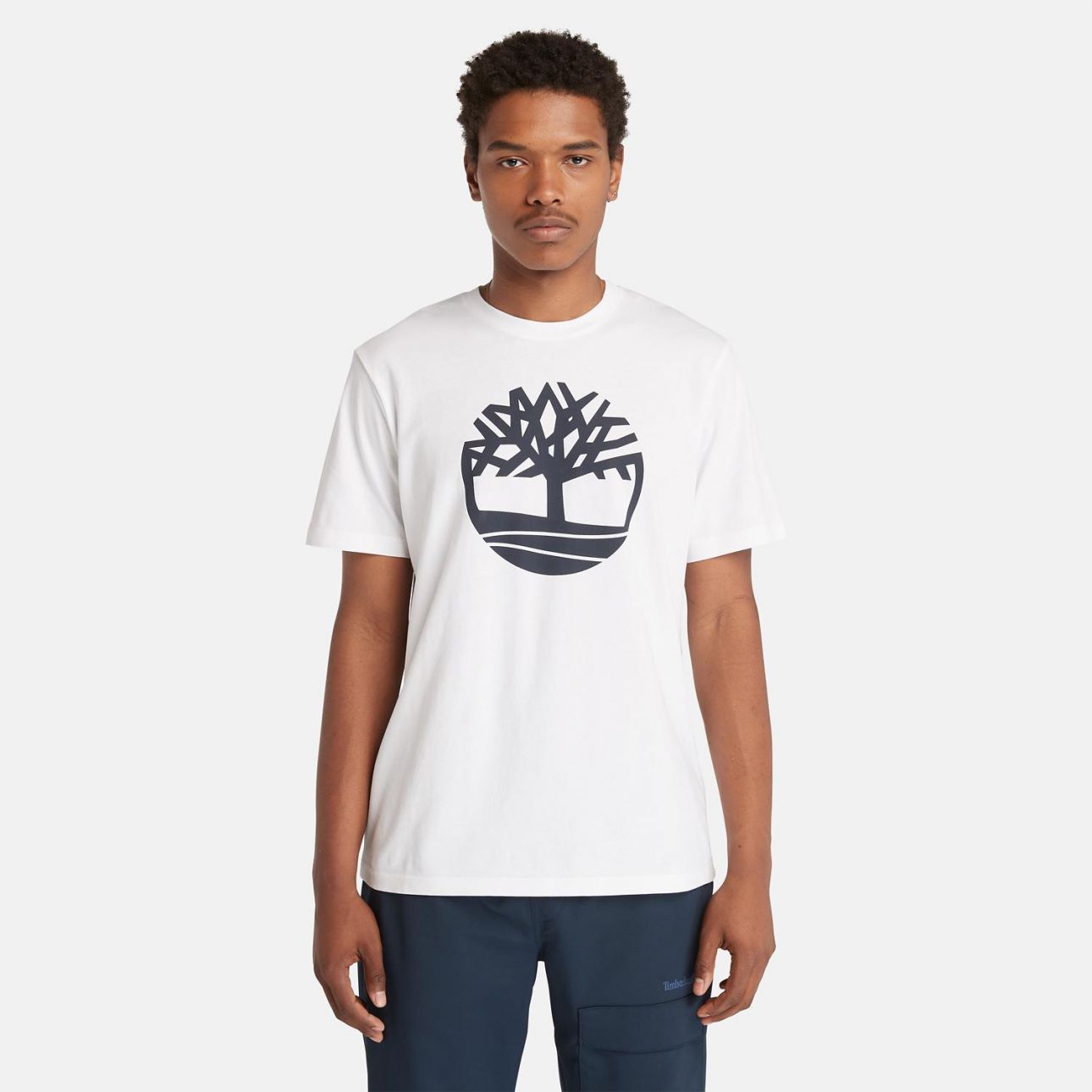 TIMBERLAND CAMISETA CON LOGOTIPO KENNEBEC RIVER PARA HOMBRE EN BLANCO