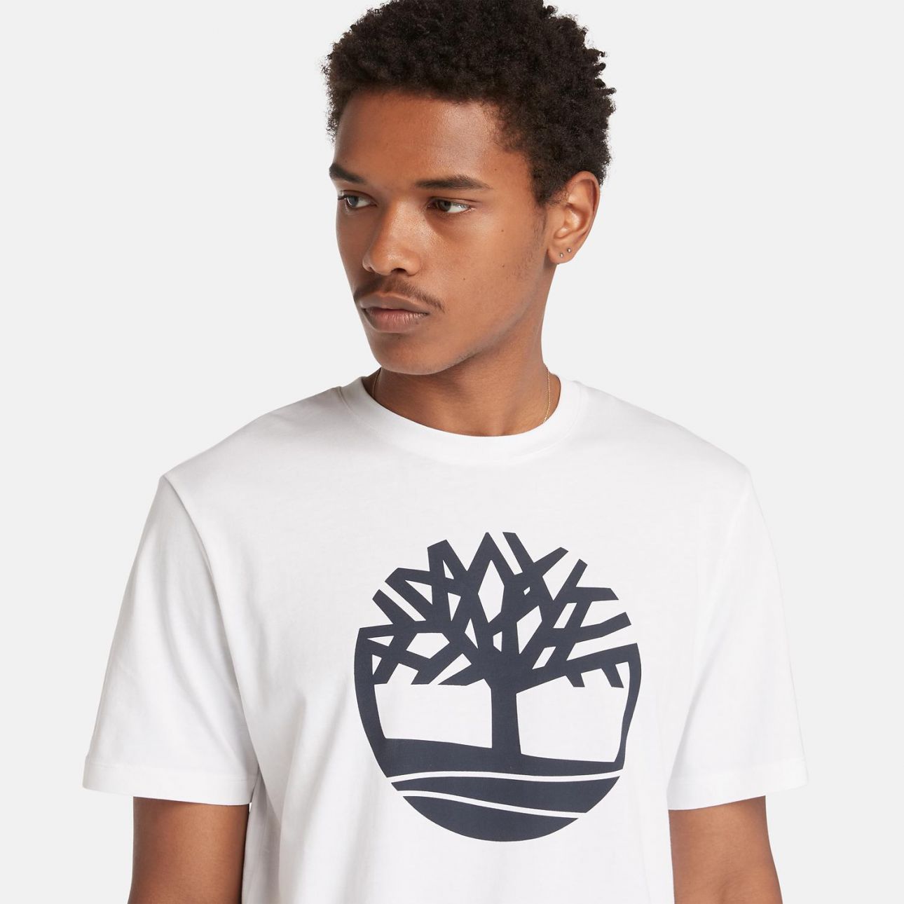 TIMBERLAND CAMISETA CON LOGOTIPO KENNEBEC RIVER PARA HOMBRE EN BLANCO