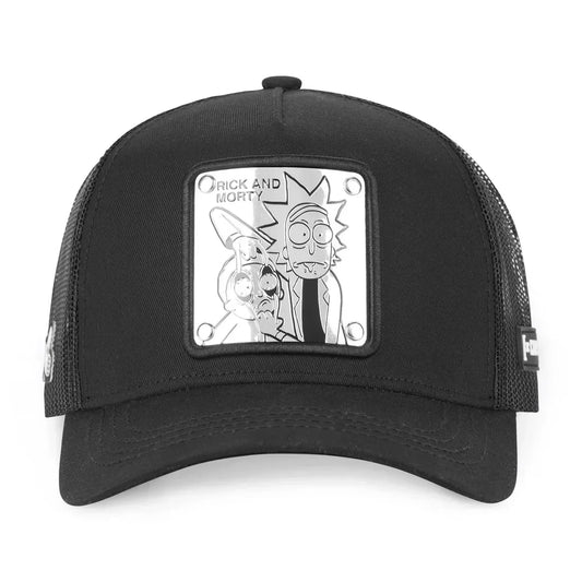 CAPSLUB RICK & MORTY BLACK/SILVER