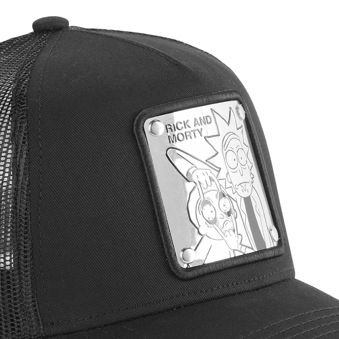 CAPSLUB RICK & MORTY BLACK/SILVER