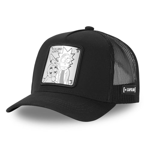RICK & MORTY BLACK/SILVER