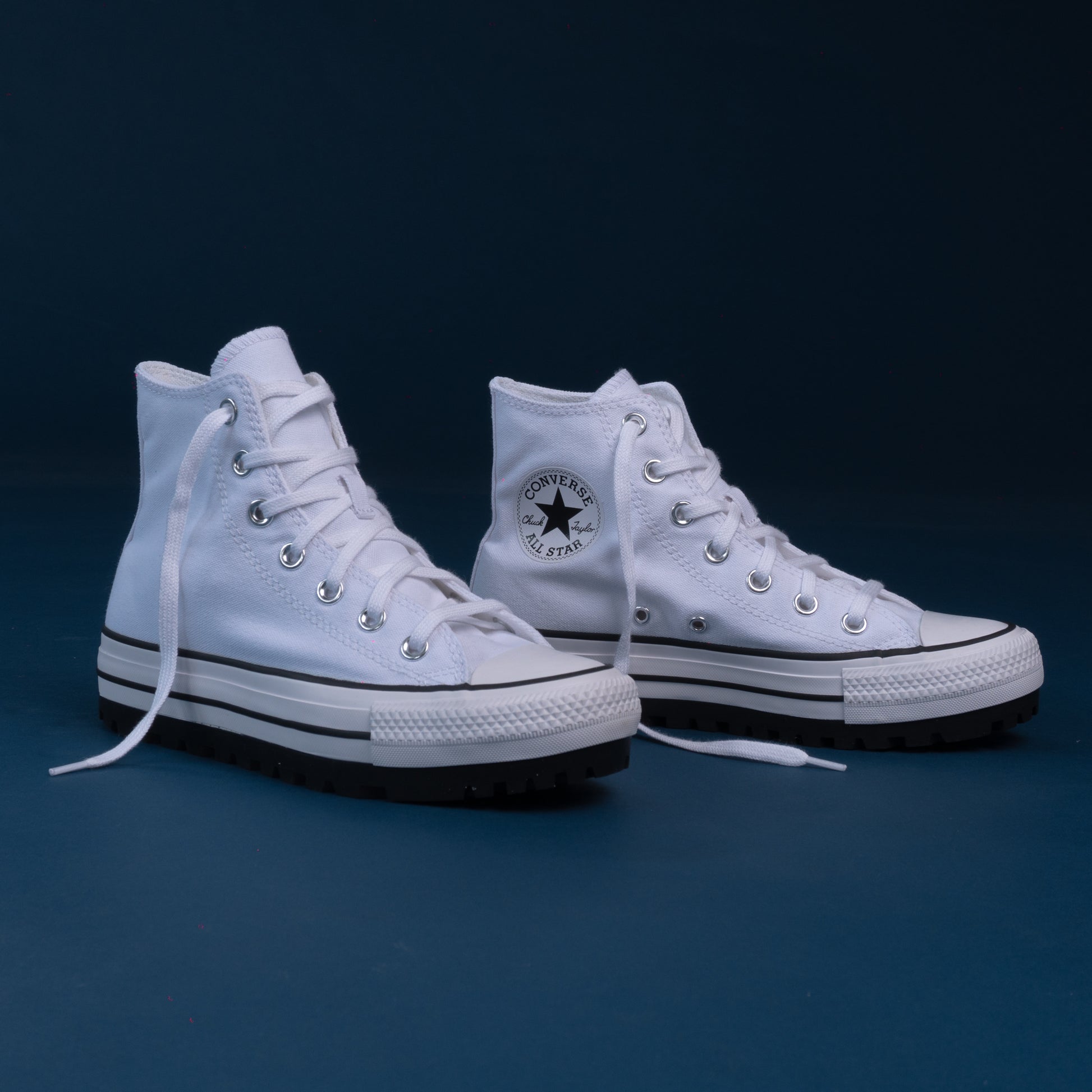 CONVERSE  CHUCK TAYLOR ALL STAR CTAS CITY TREK HI WHITE/BLACK