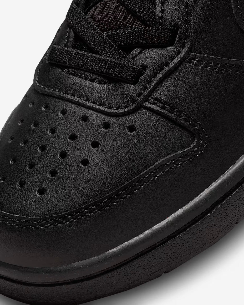 COURT BOROUGH LOW RECRAFT BLACK NIÑO PRE-ESCOLAR