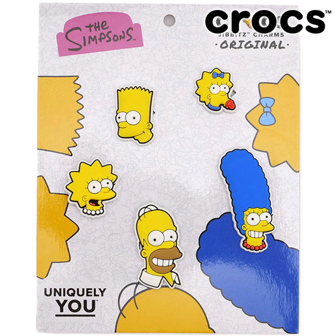 JIBBITZ/ THE SIMPSONS 5PCK