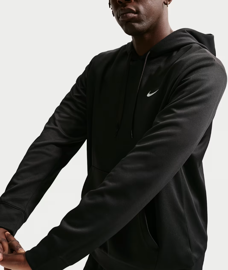 NIKE SUDADERA DRI-FIT FLEX PULLOVER HOODIE (BLACK) HOMBRE