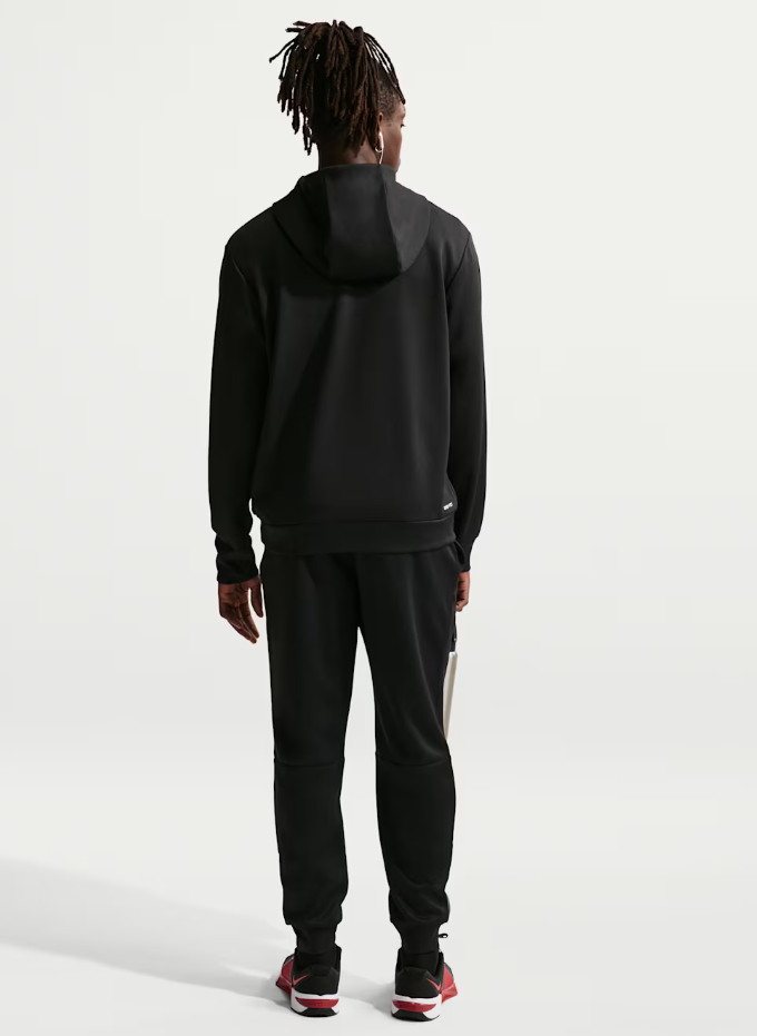 NIKE SUDADERA DRI-FIT FLEX PULLOVER HOODIE (BLACK) HOMBRE