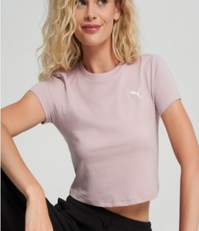 WARDROBE ESS BABY TEE W PINK