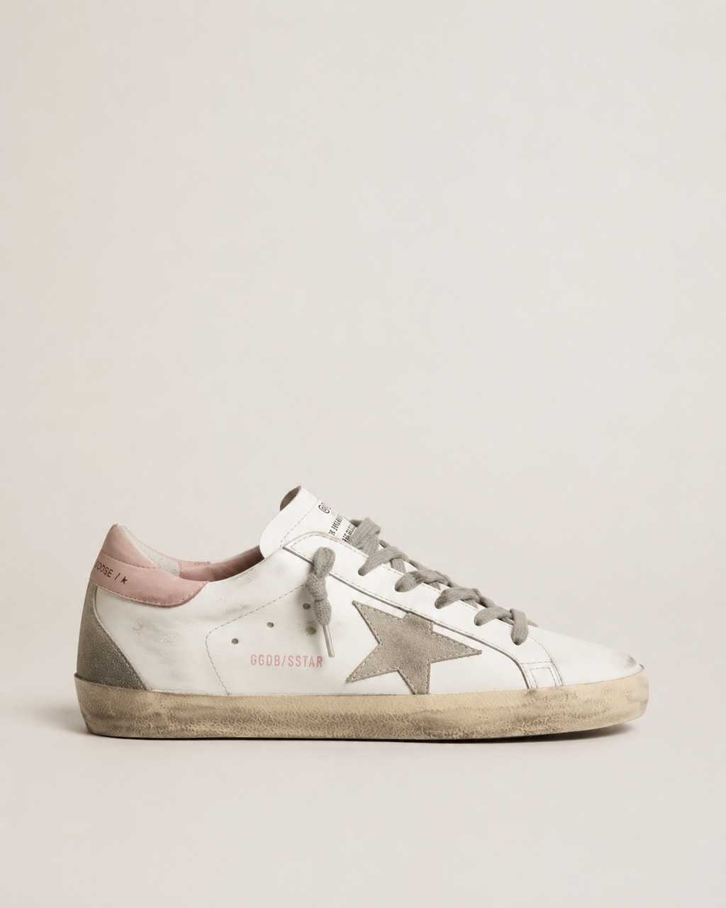 SUPER-STAR CLASSIC WITH SPUR WHITE/ICE/LIGHT PINK MUJER