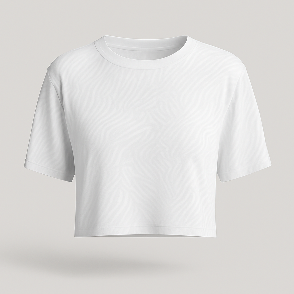 BLUSA MESH BLANCA