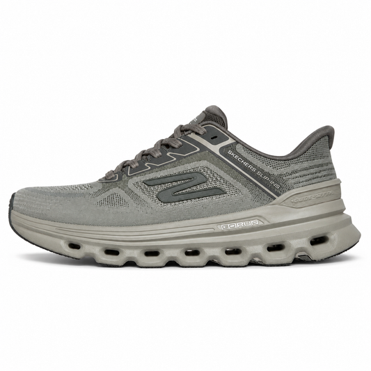 GO RUN GLIDE-STEP ARCH FIT GREEN