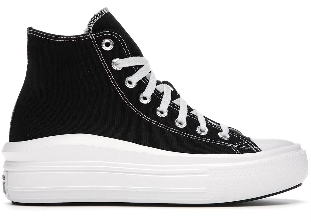CONVERSE CTAS MOVE HI BLACK/EGRET/BLACK MUJER