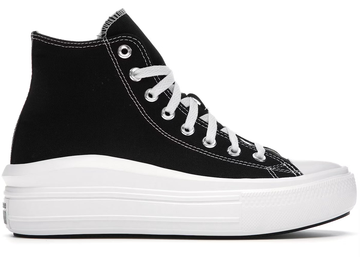 CONVERSE CTAS MOVE HI BLACK/EGRET/BLACK MUJER
