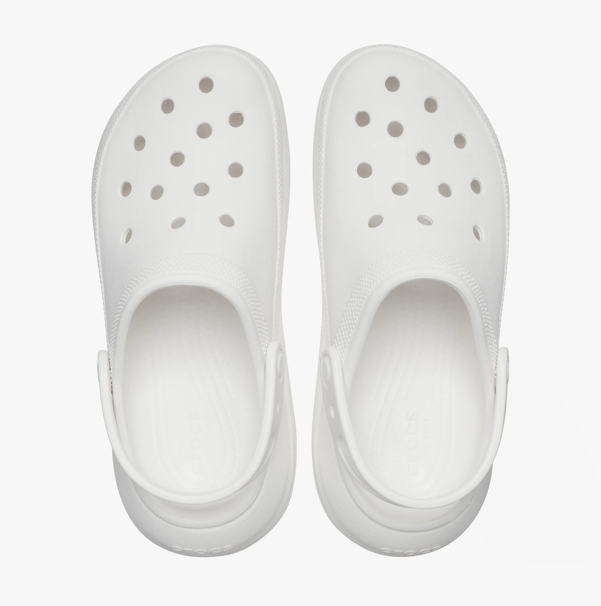 CROCS CLASSIC CRUSH CLOG WHITE MUJER