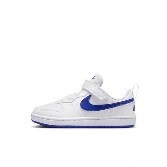 NIKE COURT BOROUGH LOW RECRAFT WHITE/BLUE