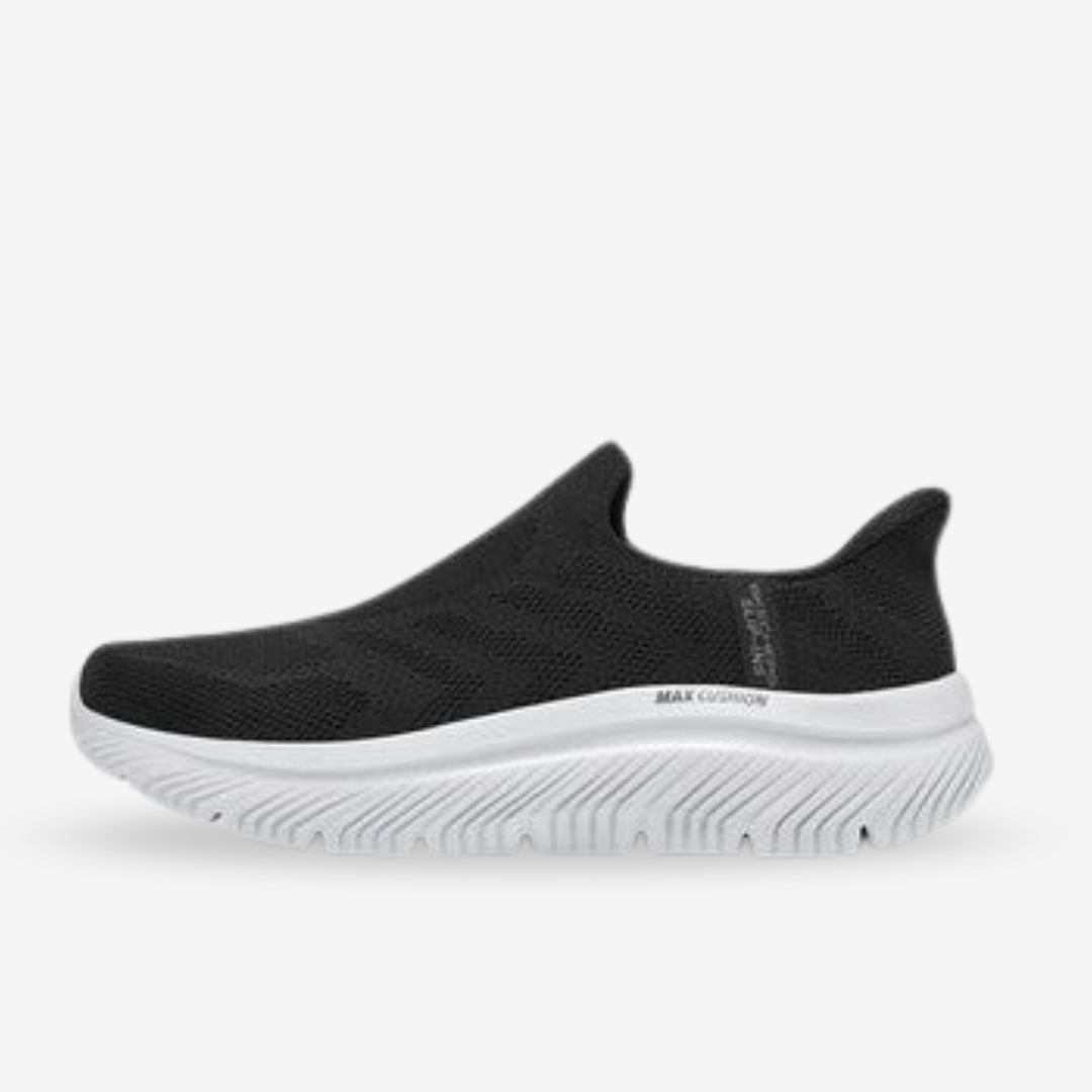 GOWALK MAX CUSHIONING HYPER BLK/GRAY