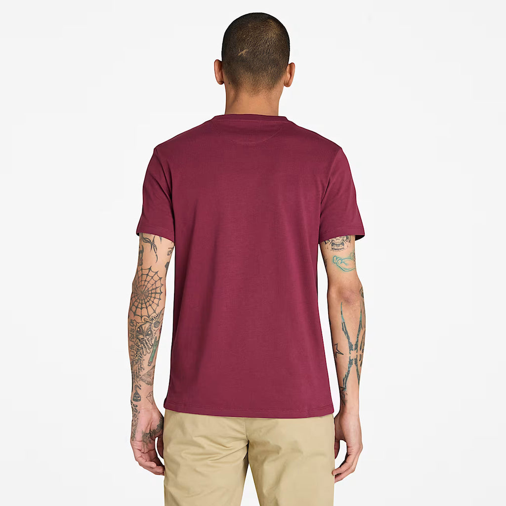 T-SHIRT SLEEVE TEE BURGUNDY