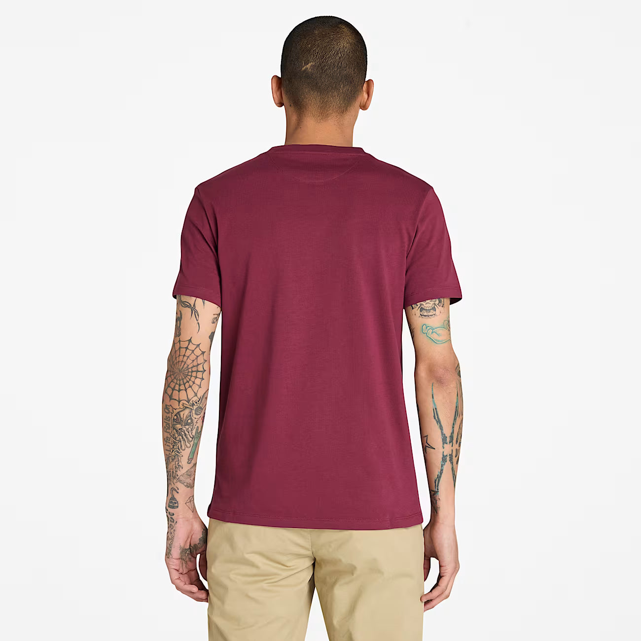 T-SHIRT SLEEVE TEE BURGUNDY