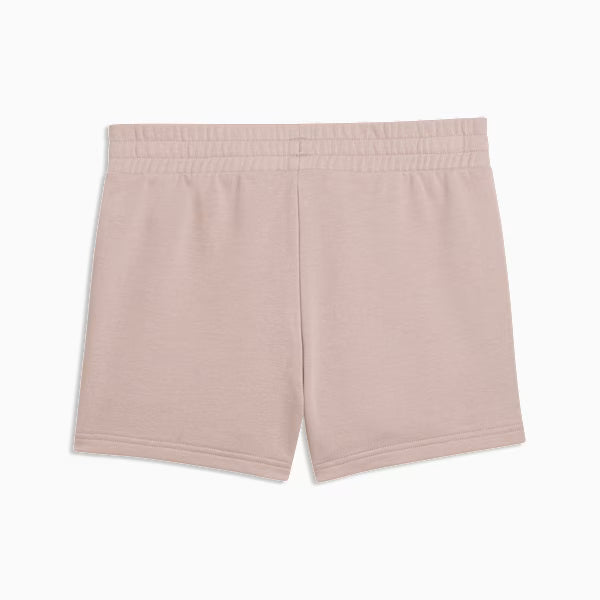 PUMA SHORTS ESSENTIALS CAT LOGO 4'' SHORTS WOMEN (ROSE LATTE) MUJER
