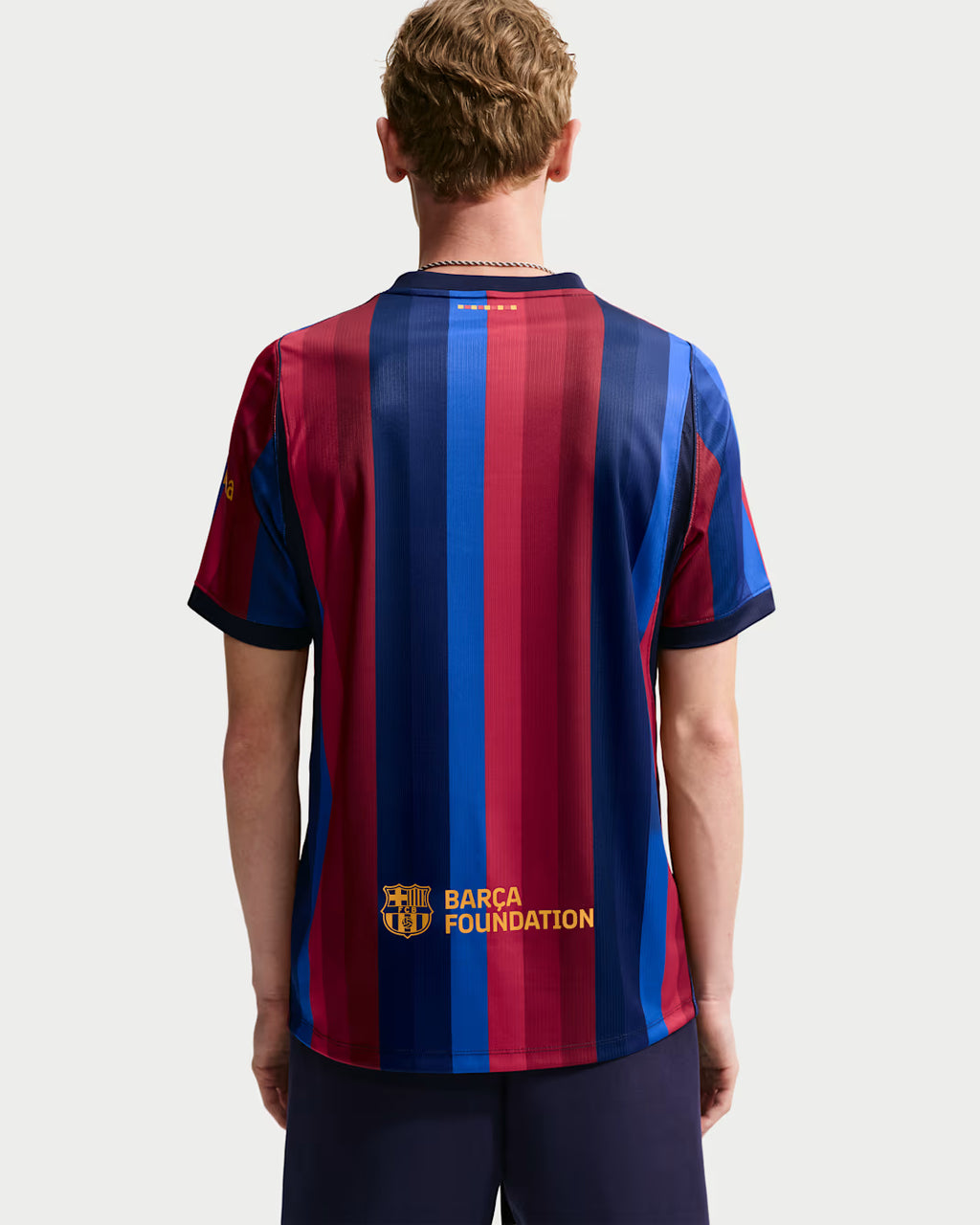 FCB M NK DF JSY SS STAD HM BLUE/RED