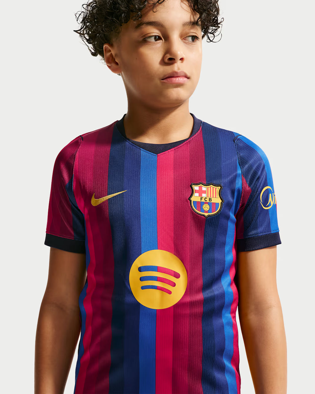 FCB Y NK DF JSY SS STAD HM BLUE/RED