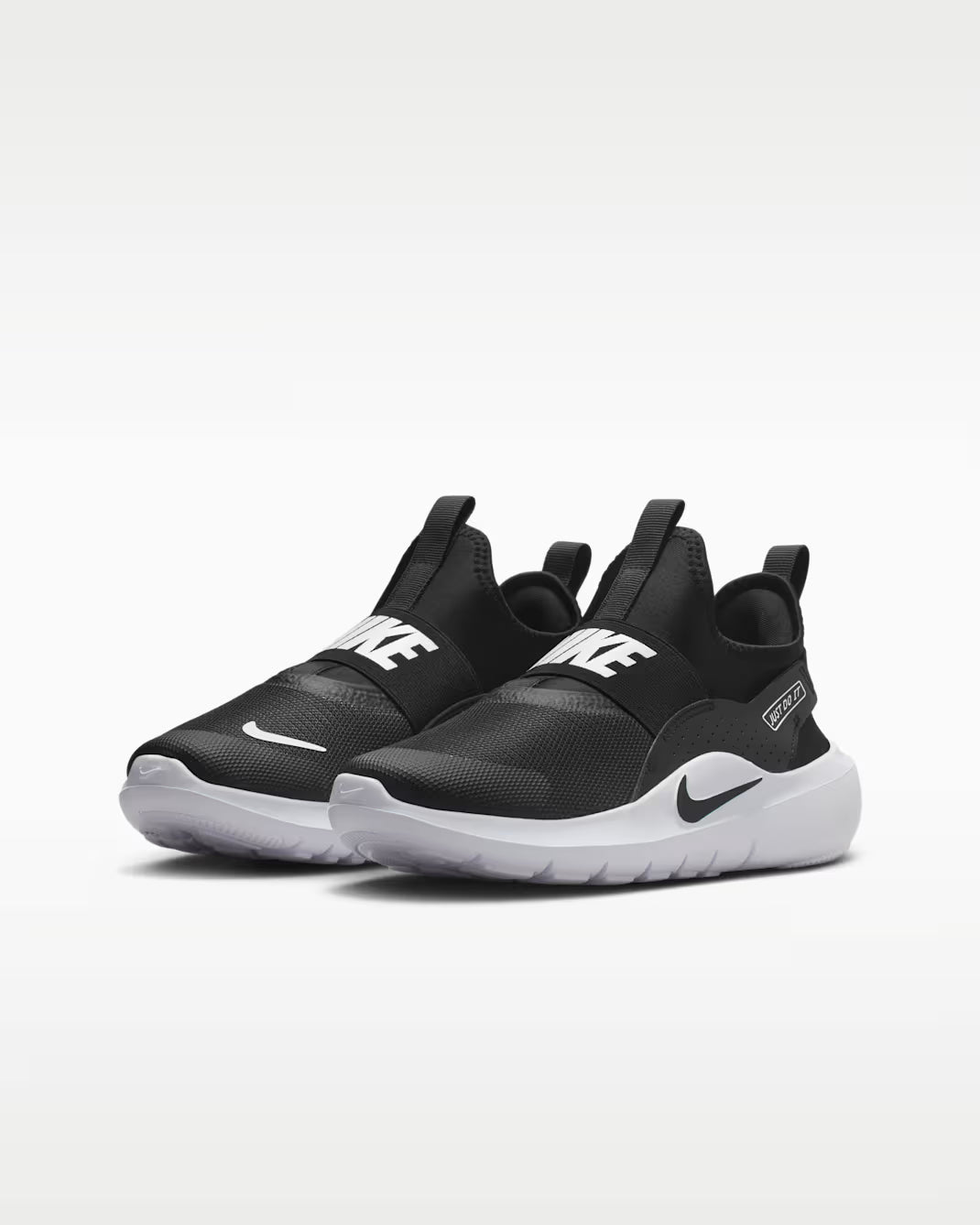 NIKE FLEX RUNNER 4 GS BLACK/WHITE JUNIOR MASCULINO