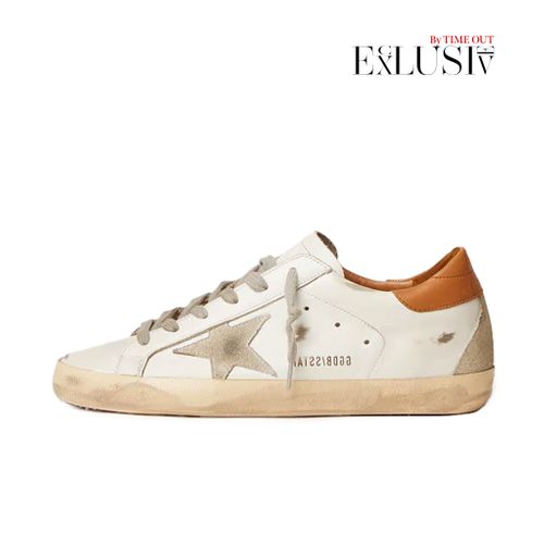 SUPER-STAR CLASSIC WITH SPUR WHITE/ICE/LIGHT BROWN