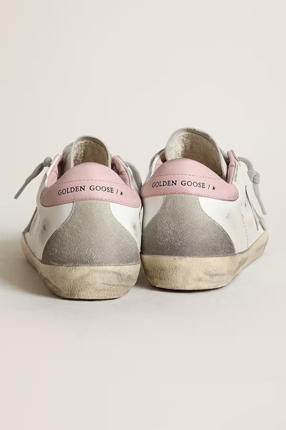 SUPER-STAR CLASSIC WITH SPUR WHITE/ICE/LIGHT PINK MUJER