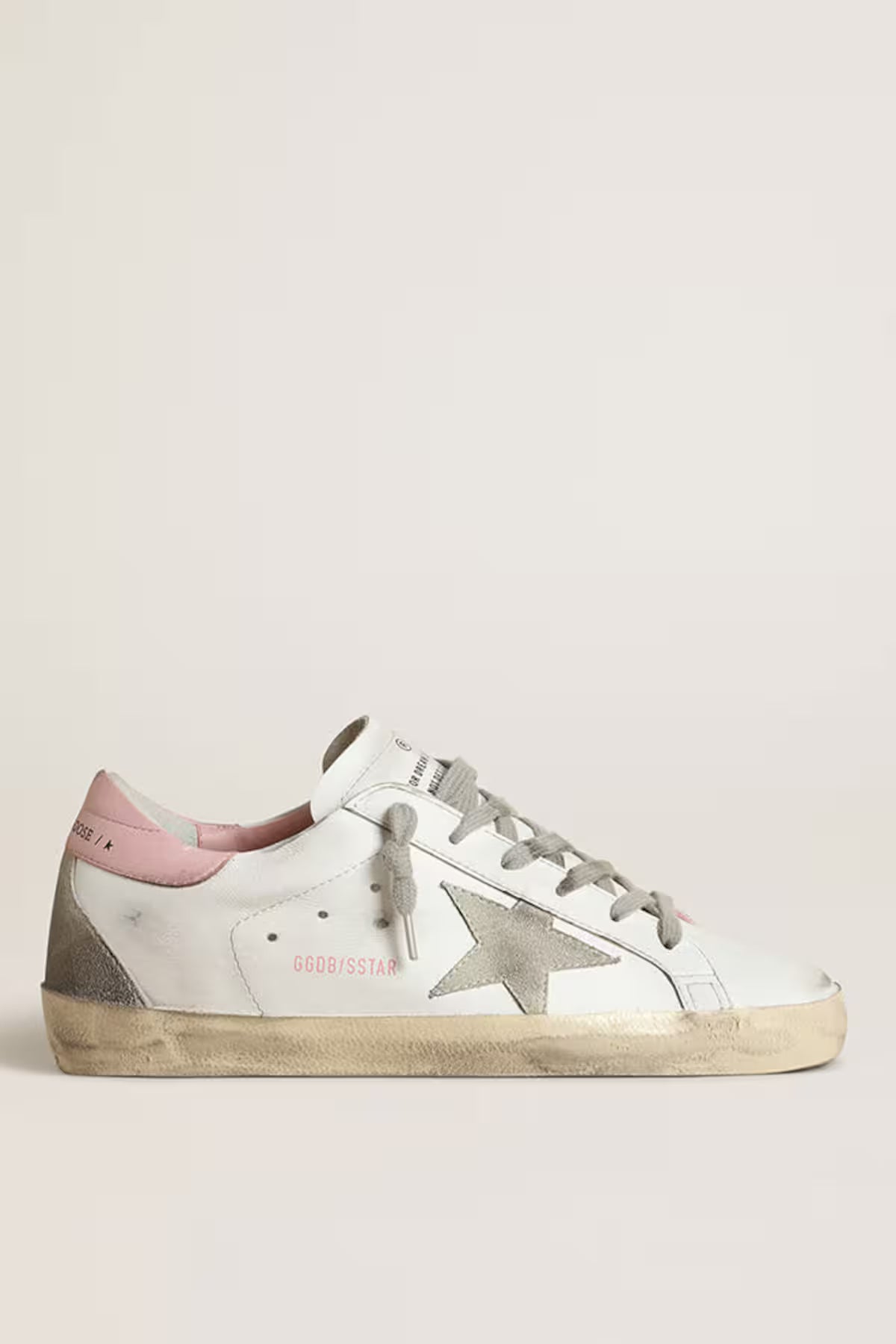 SUPER-STAR CLASSIC WITH SPUR WHITE/ICE/LIGHT PINK MUJER